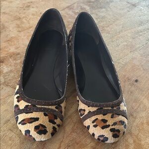 Lauren Ralph Lauren women’s flat animal print Sz 10 ballerina shoe💕